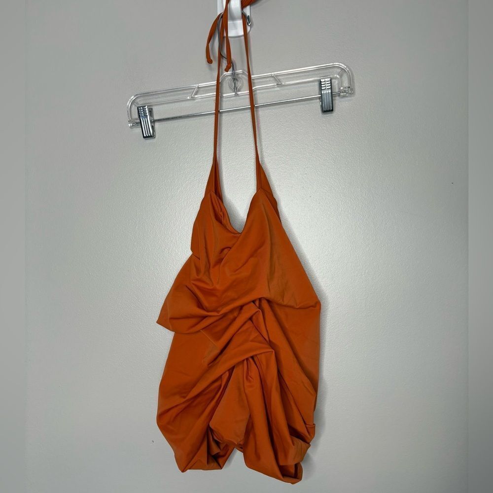 MONSE Ruched Halter Top - Picture 6 of 6